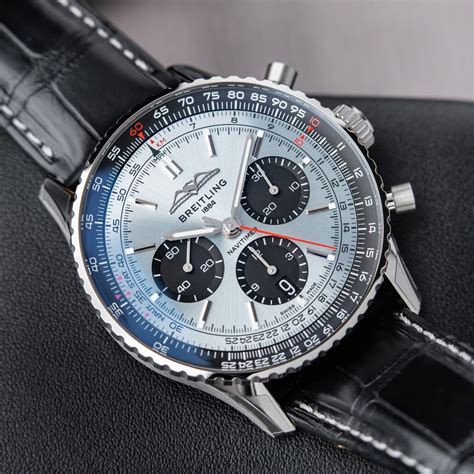 breitling navitimer iced out|breitling b01 caliber movement.